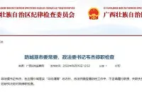 疫情防控形式主义严重 广西防城港政法委书记被停职